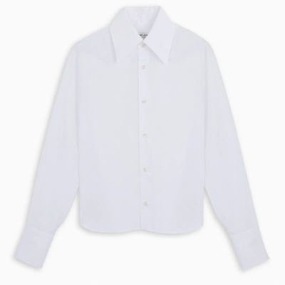 Saint Laurent White Cotton Shirt