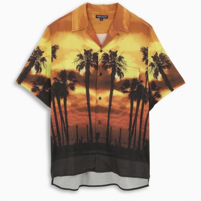 Bornxraised Sunset Print Shirt