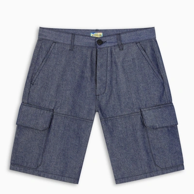Loewe Eln Navy Blue Shorts