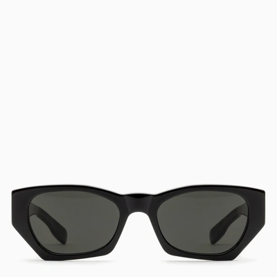 Retrosuperfuture Amata Black Acetate Sunglasses In Grey