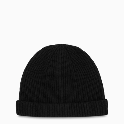 Destin Black Beanie Hat