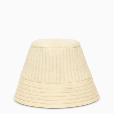 Moon Choi Quilted Bucket Hat In Yellow