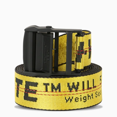 Off-white Yellow Industrial 35mm Belt