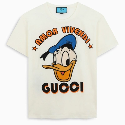 Gucci Disney X  Donald Duck T-shirt In Multicolor