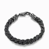 EMANUELE BICOCCHI BRAIDED BRACELET IN BURNISHED SILVER,FKB06RMET-1-EMANU-DSV