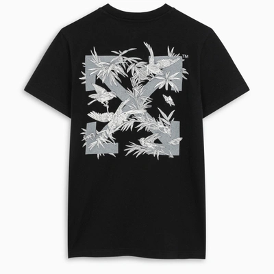 Off-white &trade; Black Birds Reflective T-shirt
