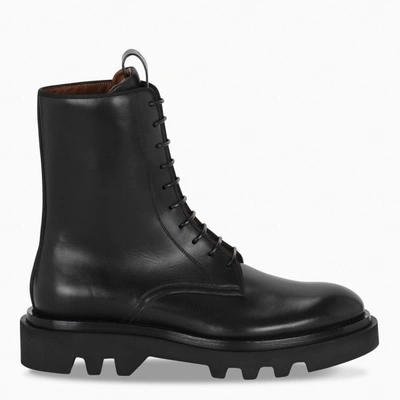 Givenchy Black Combat Boots