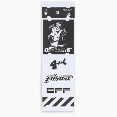 Off-white &trade; Kiss 21 Stickers In Black White