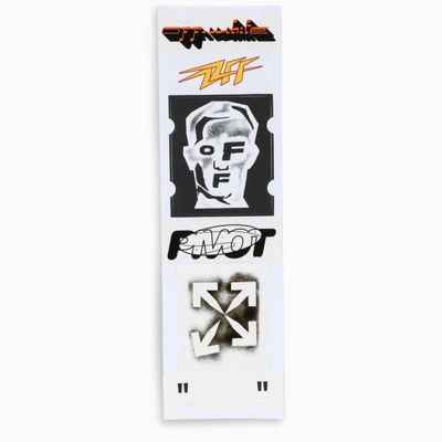 Off-white &trade; Masked Face Stickers In Black