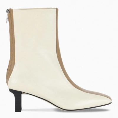 Aeyde Cream/nut Molly Boots In White