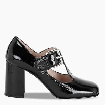 Miu Miu Black Patent Leather Pumps
