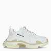 BALENCIAGA WHITE TRIPLE S MEN'S SNEAKERS,534217W2CA1-H-BALEN-9000