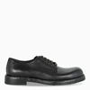 Dolce & Gabbana Black Derby Shoes In Black