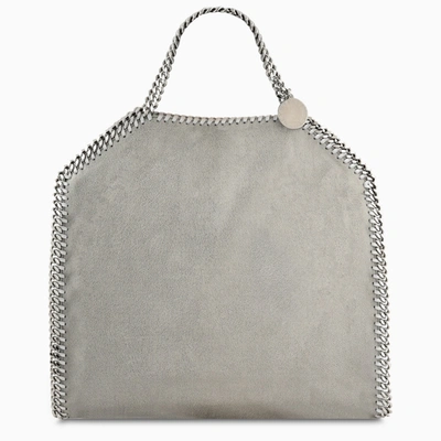 Stella Mccartney Grey Falabella Fold Over Bag
