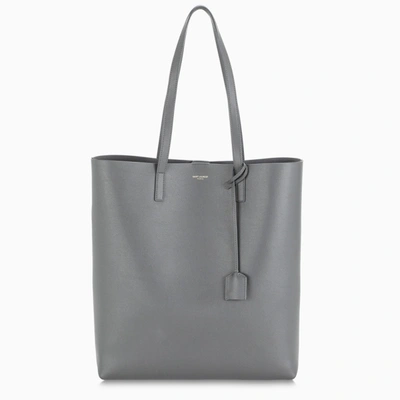 Saint Laurent Grey Shopping Tote Bag