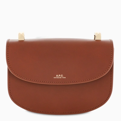 Apc Brown Geneve Mini Cross-body Bag