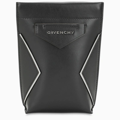 Givenchy Antigona Iphone Pouch Bag In Black