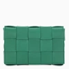 BOTTEGA VENETA GREEN CASSETTE BAG,578004VMAY1-I-BV-3186