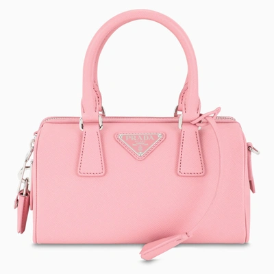 Prada Pink Saffiano Leather Bag