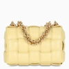 BOTTEGA VENETA BUTTER/GOLD THE CHAIN CASSETTE BAG,631421VBWZ0-I-BV-9316