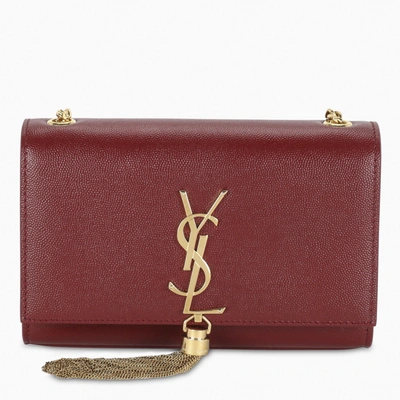Saint Laurent Red Small Kate Bag With Tassel