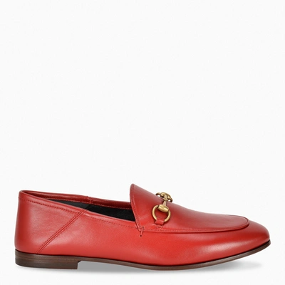 Gucci Red Horsebit Loafer