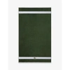 Lacoste Vert Casual Cotton Bath Sheet 150x90cm Bath Sheet In Vert