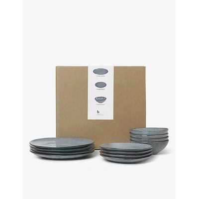 Broste Nordic Sea Ceramic Dinner Tableware Set