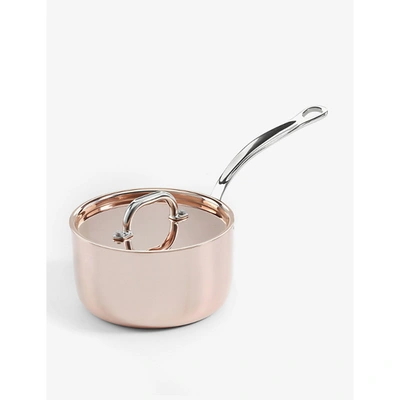 Samuel Groves Copper Induction Chef's Saucepan With Lid 16cm