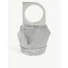 PACO RABANNE OP' ART METAL MESH TOP-HANDLE BAG,R03702828