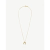 MISSOMA X LUCY WILLIAMS LARGE HORN GOLD-PLATED VERMEIL STERLING SILVER NECKLACE,1075-3004511-LWGN2HN