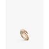 SHAUN LEANE SHAUN LEANE WOMEN'S ROSE GOLD VERMEIL TUSK ROSE GOLD-PLATED VERMEIL STERLING SILVER AND 0.08CT DIAMO,43334713