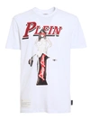 Philipp Plein Graphic-print Cotton T-shirt In White