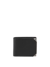 Ferragamo New Gancini Bi-fold Wallet In Black