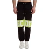 Gcds Teen Logo Stripe Track Trousers In Black
