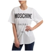 MOSCHINO WOMEN'S T-SHIRT SHORT SLEEVE CREW NECK ROUND,E A071605402001 M