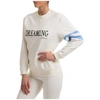 Alberta Ferretti Dreaming Cotton Jersey Sweatshirt In White