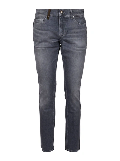 7 For All Mankind Ronnie Special Edition Vela Jeans In Grey