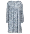 ISABEL MARANT ÉTOILE SILORION TIE-DYE CHIFFON MINIDRESS,P00531275