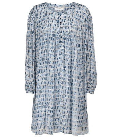 Isabel Marant Étoile Marant Étoile Woman Mini Dress Sky Blue Size 6 Viscose