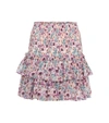 Isabel Marant Étoile Isabel Marant Etoile Naomi Cotton Miniskirt In Multicoloured