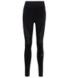 Adidas By Stella Mccartney Truepurpose Perforated Recycled Stretch Leggings In Black