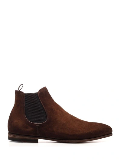 Officine Creative Chelsea Boots In Brown