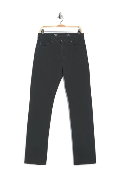 Ag Graduate Tailored Jeans In Dark Ivy