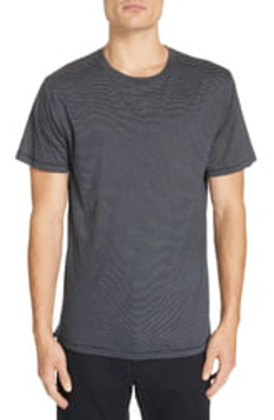 A.p.c. Designer Jimmy Stripe T-shirt In Iak - Dark Navy