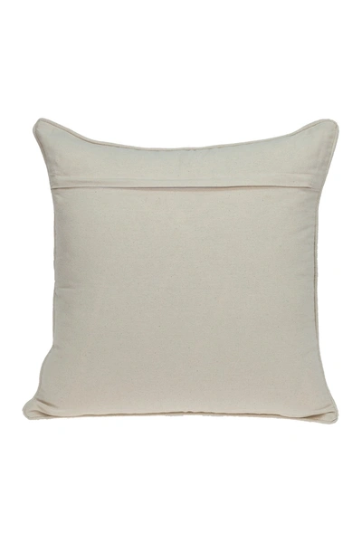 Parkland Collection Andy Transitional Ivory Throw Pillow