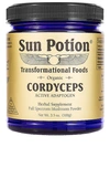 Sun Potion Cordyceps Active Adaptogen Mushroom Powder In N,a
