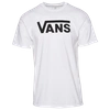Vans Classic Logo T-shirt In White In White/black
