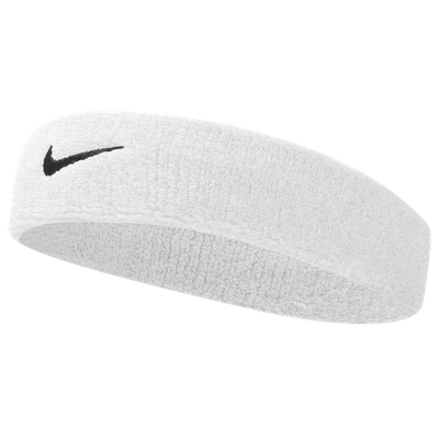 Nike Swoosh Headband In White/black