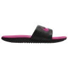 Nike Girls  Kawa Slide In Pink/black